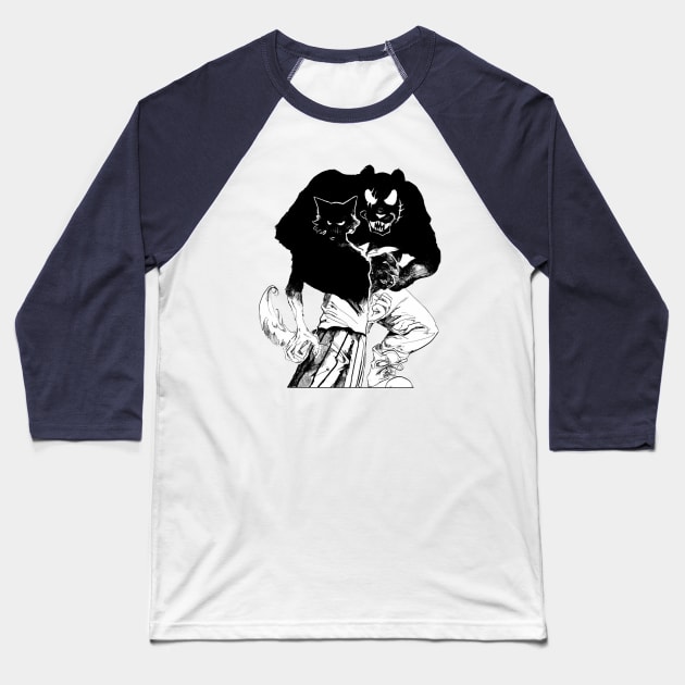 Legoshi and Gouhin Baseball T-Shirt by vanillaBunny